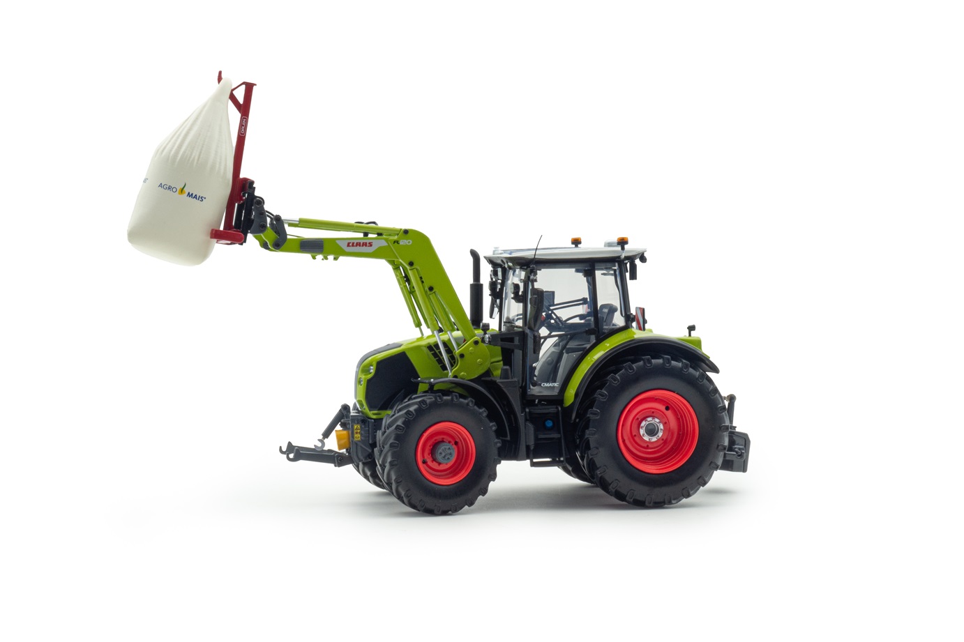 Claas Arion 550 met Voorlader + Agromais Bigbag Limited Edition - 1:32